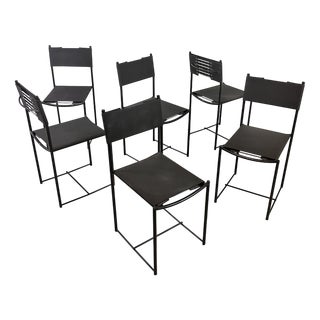 Spaghetti Chairs by Giandomenico Belotti for Alias, 1970s, Set of 6 For Sale
