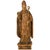 Religious Very Fine Carved Polychromed Figure of a Bishop Saint, Circa 17th Century For Sale - Image 3 of 18