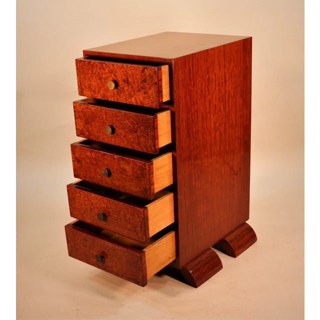 1930 French Art Deco Chest of Drawers For Sale In Chicago - Image 6 of 13