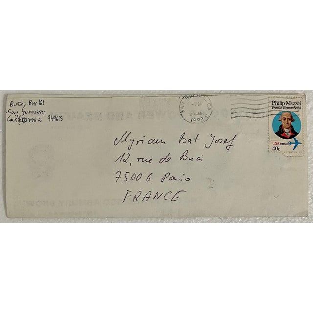 Printmaking Materials Myriam Bat Yosef, Feminist Surrealist French Abstract Colorful Lithograph Print Myriam Bat Yosef For Sale - Image 7 of 7