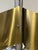 Gold Italian Floor Lamp in Brushed Steel with Brass Top, 1970s For Sale - Image 8 of 14