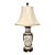 1970s Vintage Hollywood Regency Chippendale Chinoiserie Double Socket Table Lamp For Sale