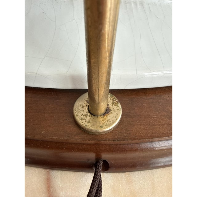 Vintage Ceramic Sheep Table Lamp, Italy, 1970s For Sale - Image 13 of 15