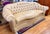 2000 - 2009 Century Furniture Butterscotch Leather Tufted Chesterfield Sofa For Sale - Image 5 of 7