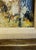 Mid-Century Impasto Oil Painting, Expressionist Village Street Scene, Signed Lopez For Sale - Image 4 of 11