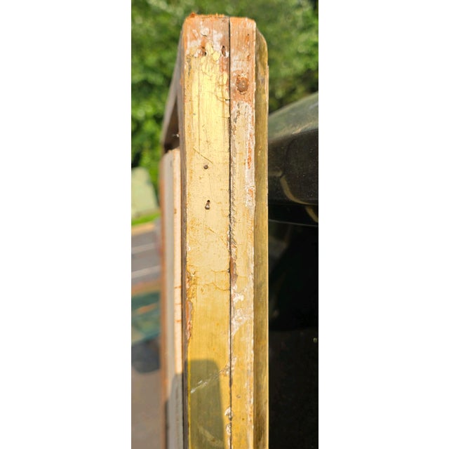 18th Century 75" Tall Heavily Foxed Mercury Neoclassical Mirror For Sale - Image 11 of 15