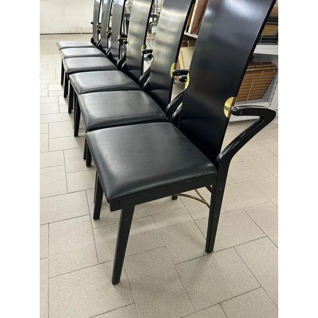 Chairs by Pierre Cardin, 1980s, Set of 6 For Sale - Image 6 of 14