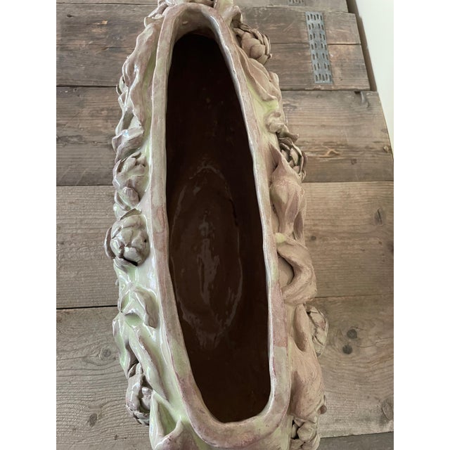 Ceramic Vintage Ceramic Planter for Artichokes, 2010s For Sale - Image 7 of 10