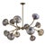 Art Deco Arteriors Home Merrick Gold Iron Chandelier For Sale - Image 3 of 10