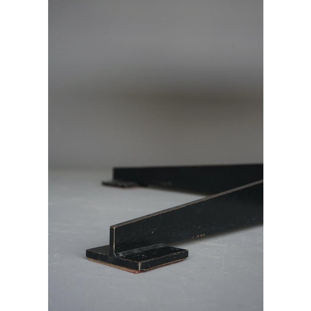 Brutalist Dining Table with Cherry Top by Wim den Boon, 1961 For Sale - Image 18 of 18