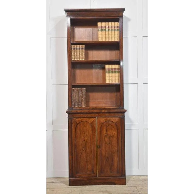 Rosewood Open Bookcase, 19th Century For Sale - Image 6 of 16