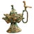 14th Century Islamic Copper Alloy Oil Lamp with Bird Handle For Sale - Image 9 of 9