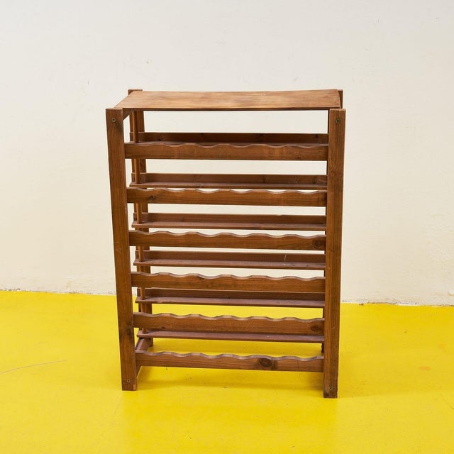 Wooden Wine Racking Unit For Sale - Image 4 of 4