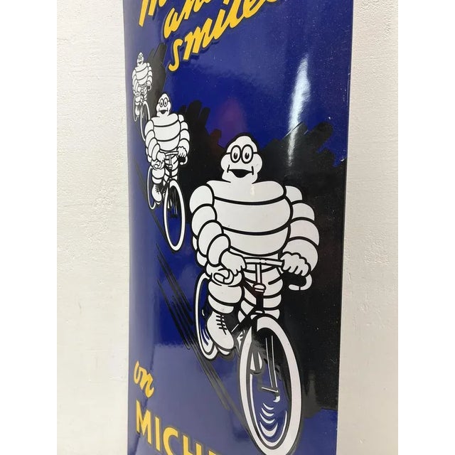 Enamel Sign Michelin Tires, 2000s For Sale - Image 4 of 11
