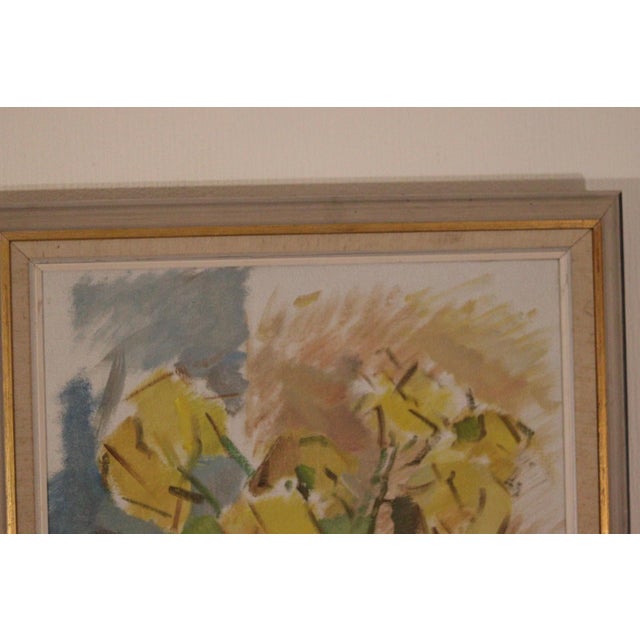 Mid-Century Modern Ture Petterson, Bloom, 1960s, Oil on Canvas, Framed For Sale - Image 3 of 16