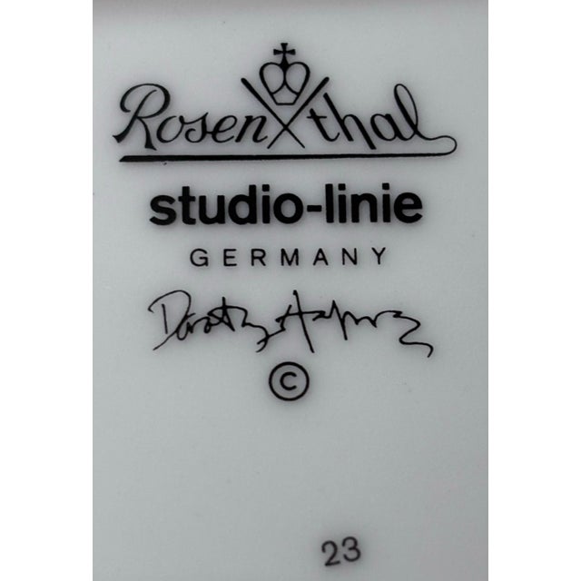 Ceramic Late 20th Century Rosenthal Studio-Line (Germany) Dorothy Harner “Love Story” Platter For Sale - Image 7 of 7