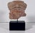 Authentic Pre-Columbian Jama-Coaque Pottery Head for your consideration. The overall dimensions with stand measures...