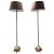 Bronze Floor Lamps by Jan Des Bouvrie for Quasar, 1990, Set of 2 For Sale - Image 10 of 10