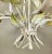 Shabby Chic Vintage Sunflower Tole Chandelier For Sale - Image 3 of 9