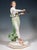 Large Art Nouveau Lady Ring Thrower Figurine attributed to R. Boeltzig for Meissen, 1910s For Sale - Image 3 of 8