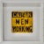 American Vintage Men Working Sign, Framed as Art For Sale - Image 3 of 6