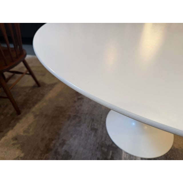 Eero Saarinen for Knoll Tulip Table, 47 Inches For Sale In San Francisco - Image 6 of 11