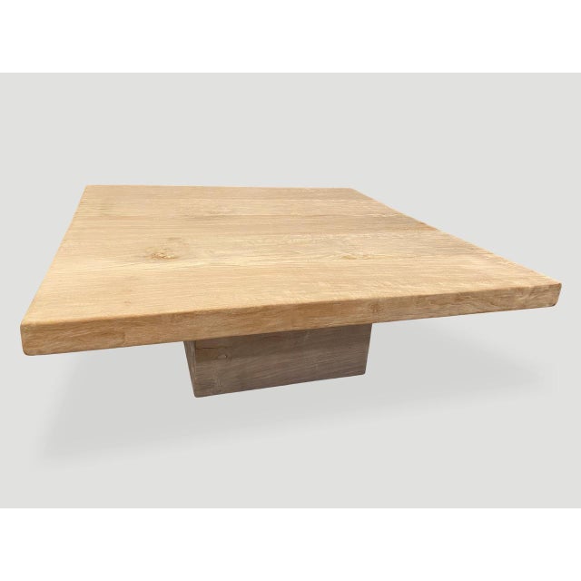 Andrianna Shamaris Signature St. Barts Teak Wood Coffee Table For Sale - Image 14 of 18