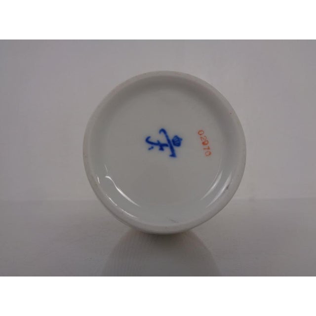 Op Art Porcelain Sphere-Ellipses Vase by E.A. Sundermann for Fürstenberg, Germany, 1970s For Sale - Image 12 of 14