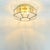 1970s Mid-Century Glass Ceiling Light from Limburg, Germany, 1960s-1970s For Sale - Image 5 of 9
