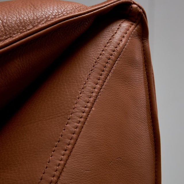 1970s Set of Le Bambole Lounge Chair and Ottoman by Mario Bellini for B&B Italia, 1972 For Sale - Image 5 of 14