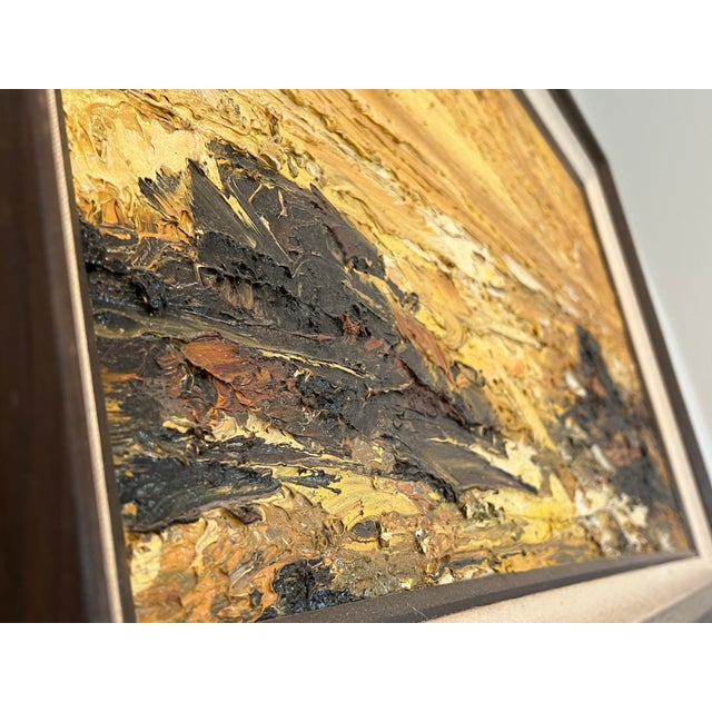 Exceptional large-scale original oil painting by Houston-born (currently in Santa Fe) artist Howard Rabby, titled “Padre...