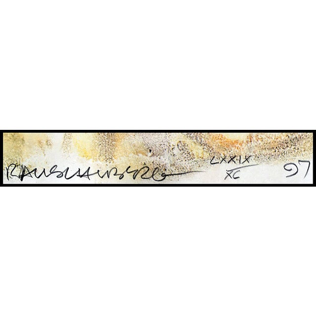 Abstract 1990s CAUCUS, Robert Rauschenberg For Sale - Image 3 of 4