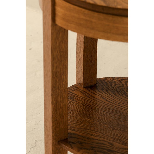 Dutch Amsterdamse School Side Table, 1930s For Sale - Image 9 of 10