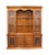 Singer Furniture Solid Oak Mediterranean Spanish Revival 72" China Cabinet W. Grilled Doors 6394-370 For Sale - Image 4 of 12