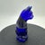 Mid-Century Modern Vintage MCM Blue Cobalt Fenton Cat Figurine For Sale - Image 3 of 4