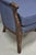 Antique French Renaissance Louis XV Style Carved Walnut Wingback Arm Chair For Sale - Image 9 of 18