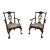 Pair Henkel Harris Ball & Claw Mahogany Armchairs For Sale