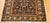 Vintage Persian Malayer Area Rug, Hand-Knotted Wool, Geometric Pattern, 4x4, Navy & Ivory For Sale - Image 10 of 14