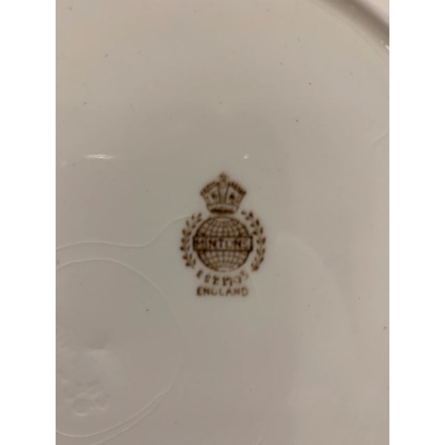 19th Century Circa 1860 English Minton Passion Flower Transfer Ware Dinnerware Set- 43 Pieces For Sale - Image 10 of 13