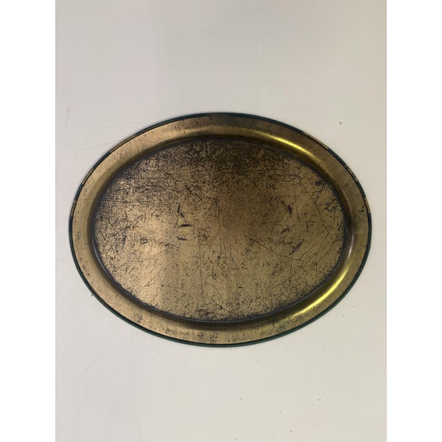 Post-World War II advertising tray, 1940s/1950s. Made of lithographed tin with raised edges. Produced by the A. Pelliconi...