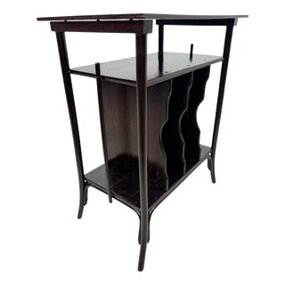 Vienna Secession Bentwood Music & Record No. 11611 Stand Table, 1910 For Sale