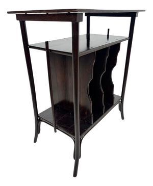 Vienna Secession Bentwood Music & Record No. 11611 Stand Table, 1910