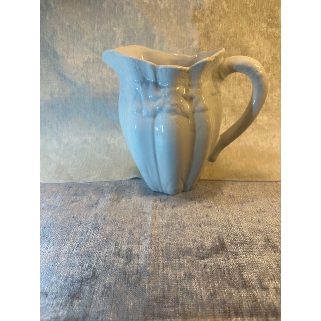 Marked 7355 MADE IN ITALY Beautiful pattern around the top edge reminiscent of a vineyard, but not so specific to indicate...