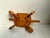 Vintage Handmade Folk Art Furniture Turtle Plant Stand or Stool For Sale - Image 9 of 9