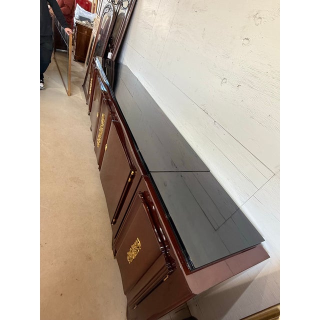 Jules Leleu Masterpiece French Art Deco Rosewood Sideboard Sign by Jules Leleu 1930s For Sale - Image 4 of 12