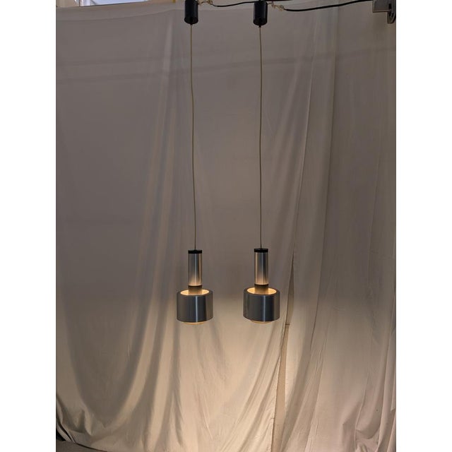Metal Pendant Lamps from Stilnovo, Italy, 1960s-1970s, Set of 2 For Sale - Image 7 of 11