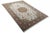 Mid-Century Modern Handknotted Tabriz Raj Rug with Silk Details For Sale - Image 3 of 13