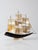 Mid-Century Italian Genuine Horn Ship Model For Sale - Image 6 of 13