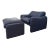 1970s Maralunga Armchair and Ottoman by Vico Magistretti for Cassina Matte Black For Sale