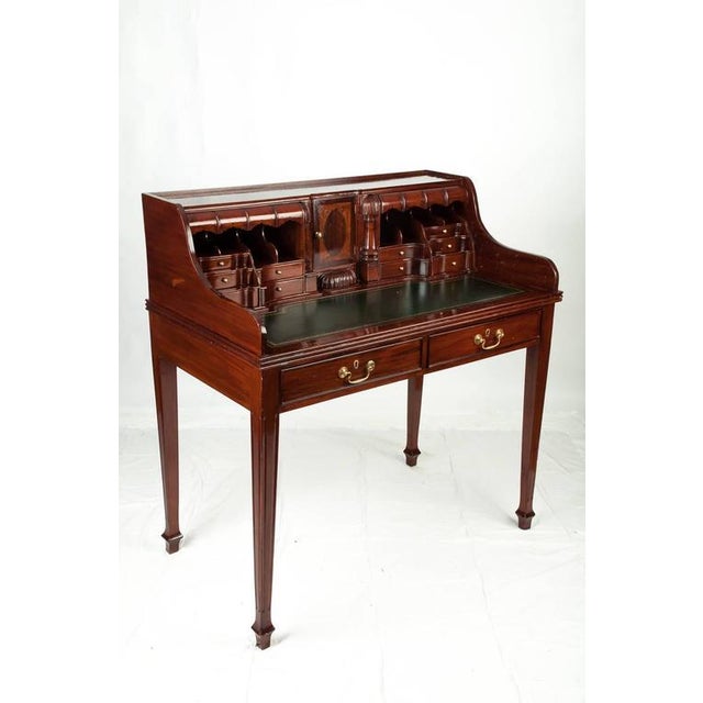 Wood Secretary Desk Chairish